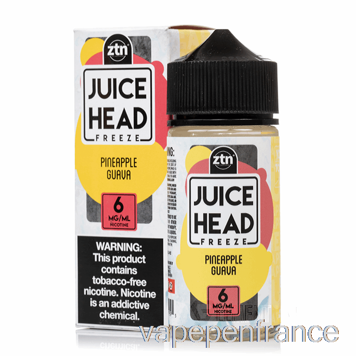 Congeler La Goyave D'ananas - Tête De Jus - 100 Ml 0 Mg Stylo Vape